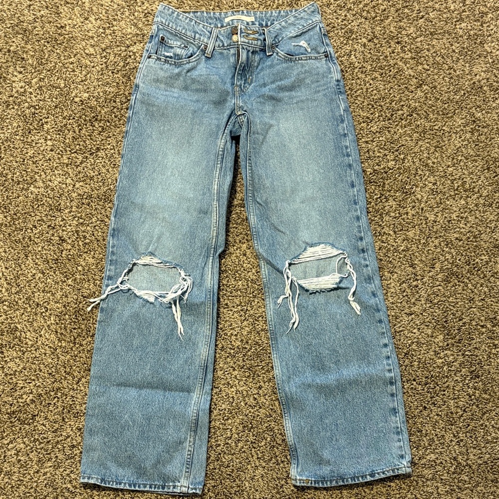 Levi’s Superlow Loose low rise jeans